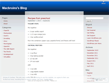 Tablet Screenshot of macbruins.com